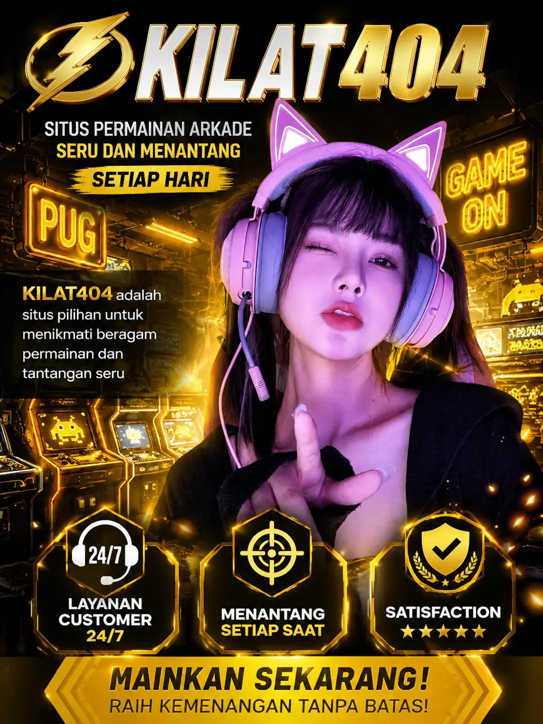 KILAT404 - Situs Permainan arkade Seru dan Menantang Setiap Hari
